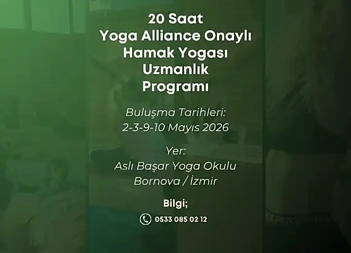 Döne ADSAY İle Hamak Yogası Uzmanlık Programı