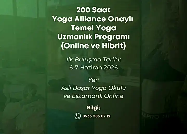 Yoga Eğitmenliği Eğitimi